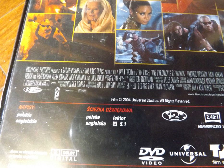 Kroniki Riddicka Pitch Black film dvd