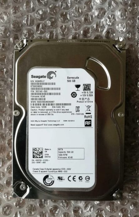 Dysk twardy 500GB 7200rpm 3,5" rejestrator monitoringu komputer PC