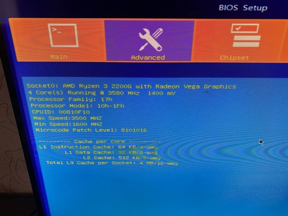 Процесор AMD Ryzen 3 2200g AM4 Амд Райзен+кулер в подарунок