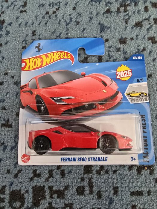 ミニカー Hotwheels Ferrari SF90 Stradale Raw ver. HOT WHEELS FERRARI SF90 STRADALE NOWY AUTKO RESORAK