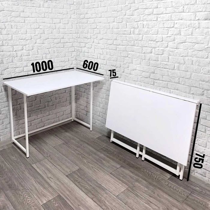 Столи письмові, офісні, комп'ютерні/розкладні, компактні робочі столи