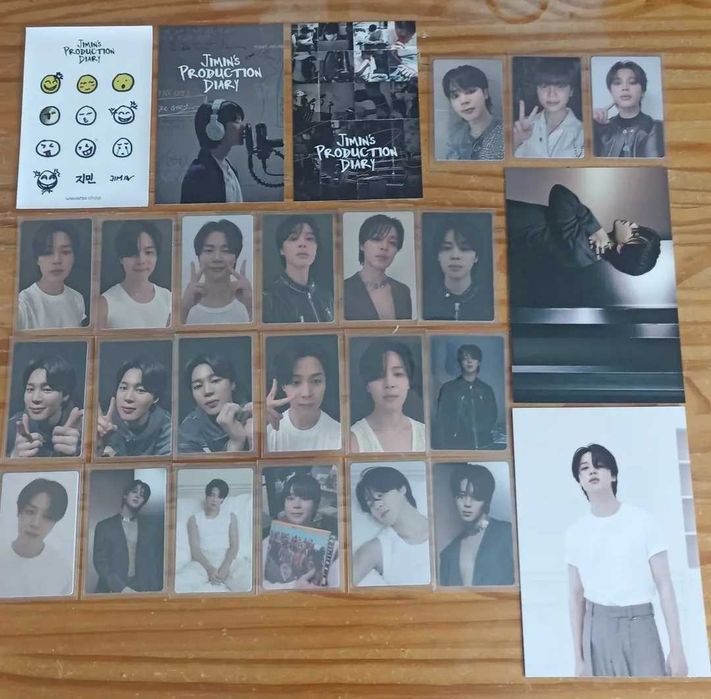 jimin face photocards