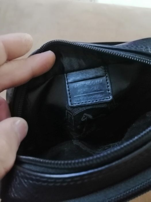 Mala cavalinho pele preta