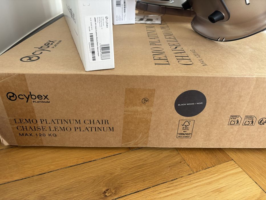 NOWE Cybex Lemo Platinum Krzesełko 3 w 1 bogaty zestaw