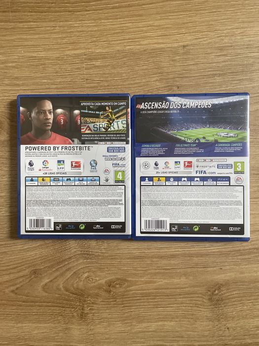 Jogos ps4 Fifa17 e Fifa19