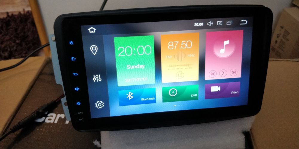 Магнитола Mercedes w211, ML, W209 GL W463  W219 w220 G Vito Android