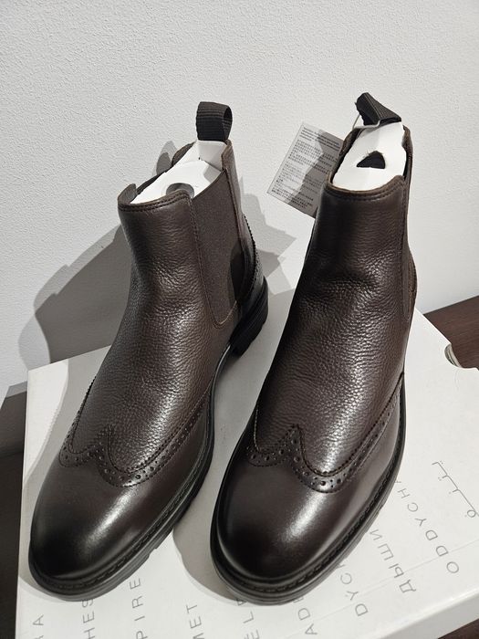 Botas pele de homem Geox