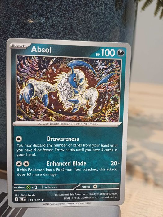 Carta Pokémon Absol #113