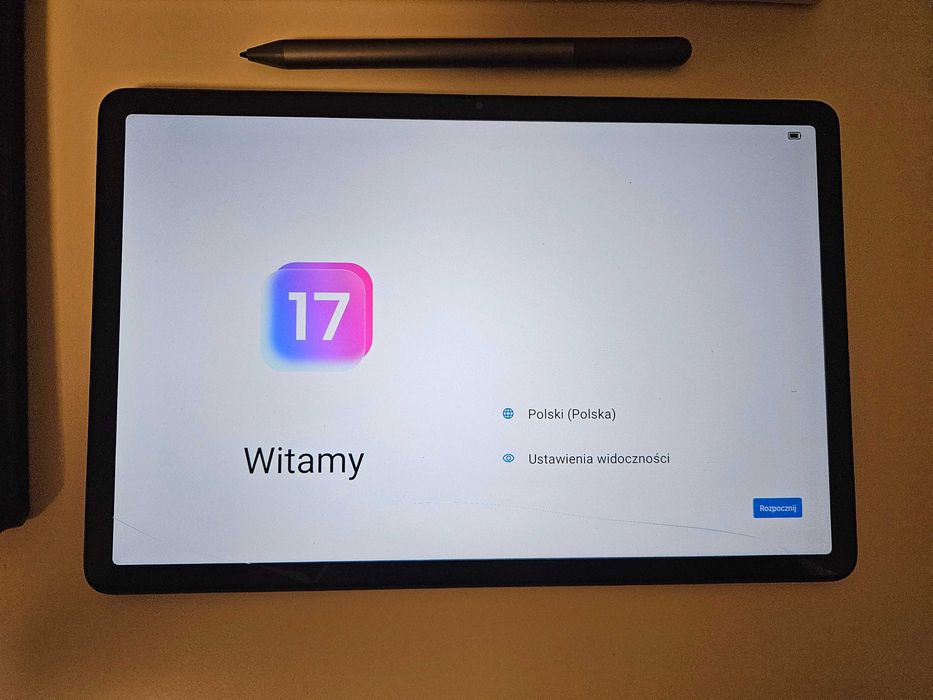 Lenovo Tab M11 TB330FU - uszkodzony ekran
