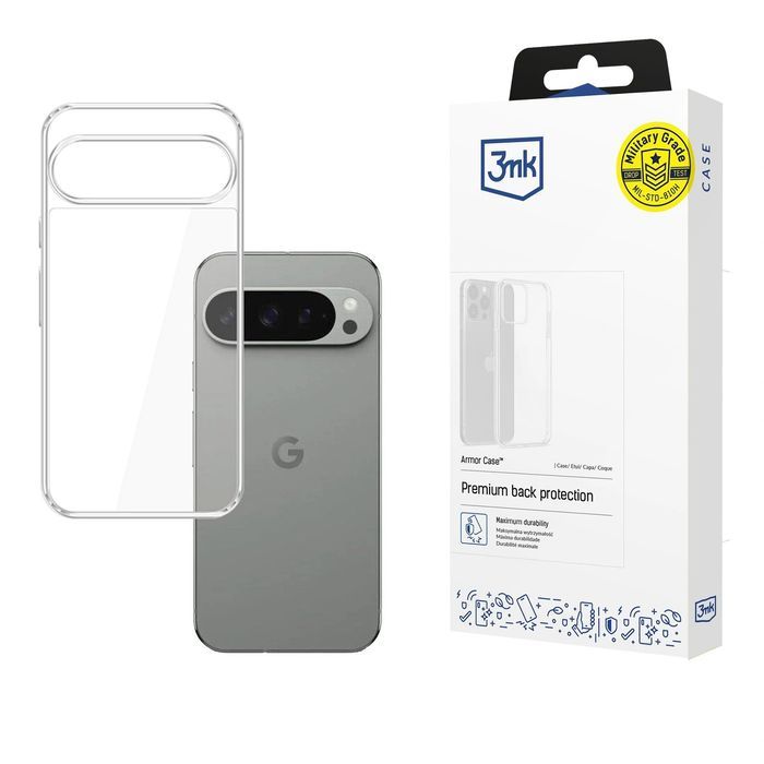 Etui 3mk Armor Case na  Google Pixel 10 / 10 Pro - przezroczyste