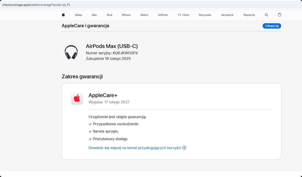 apple airpods max 2gen. ANC  midnight(black)