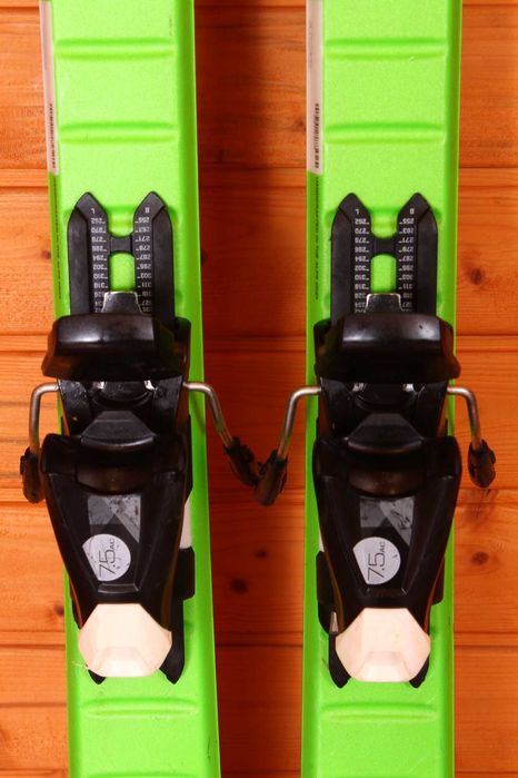 Narty dziecięce Elan Jett 150 cm + Elan 7.5, Rocker, U-Flex, Grip Walk !!!