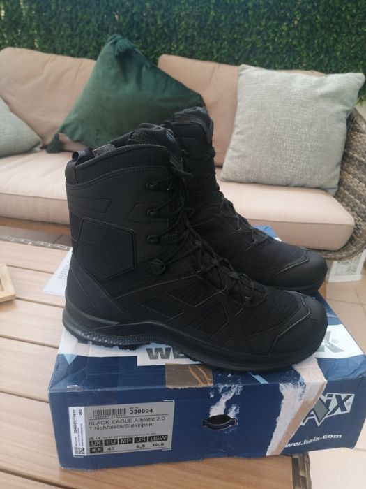 Botas Haix Black Eagle Athletic 2.0 T high/black/Sidezipper