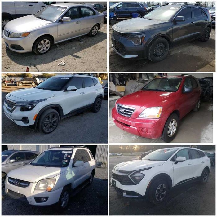 Запчасти Kia Forte Venga Ceed Soul Carens Picanto Niro K5 K7 двигатель