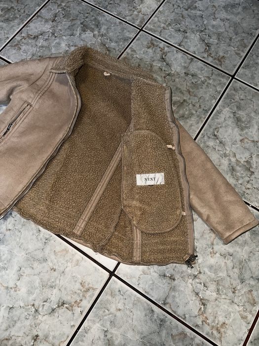 Дубленка next дитяча 5-6 років, 6-7 років. 116-122