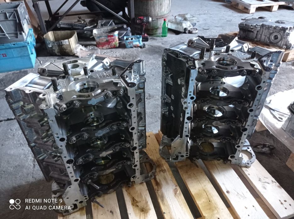 Blok silnika 4.4 b V8 N63B44C. N63B44C. BMW
