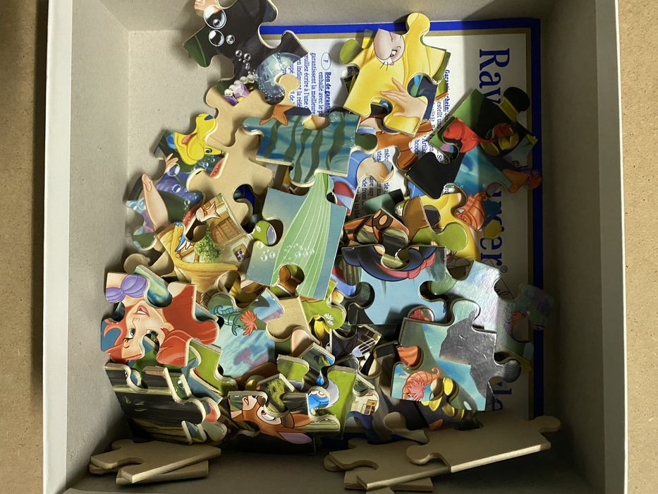 Puzzle drewniane księżniczki Disneya