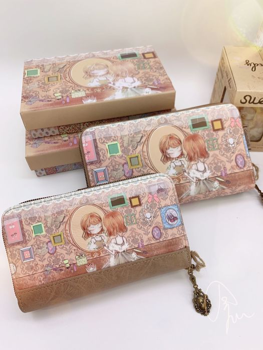 Carteiras bonecas varias cores