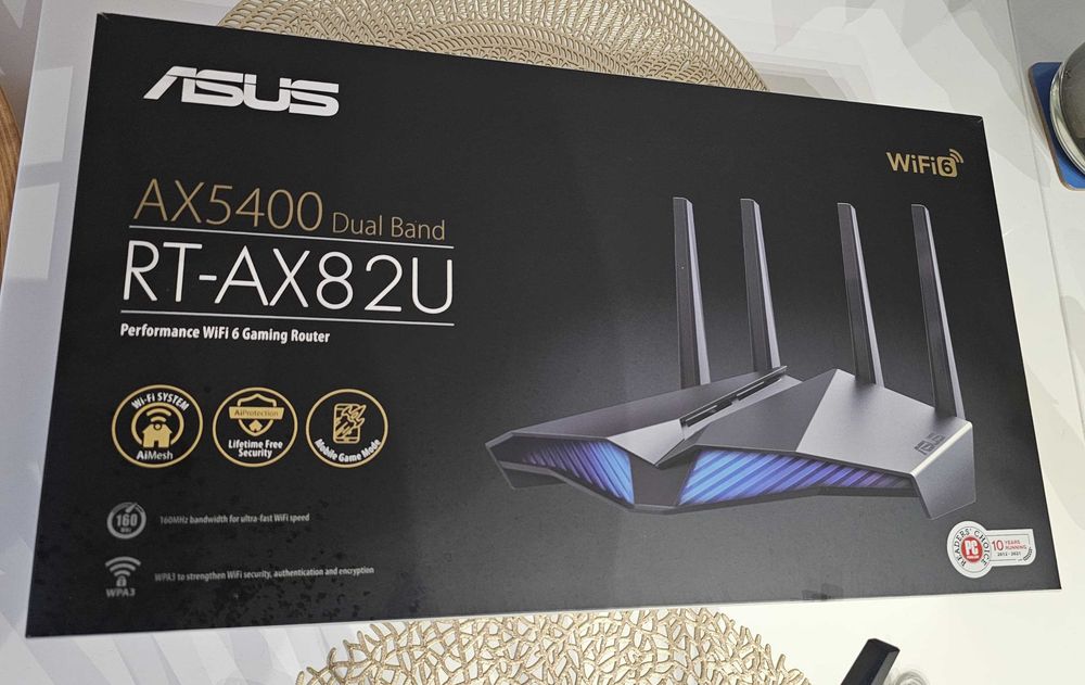 Router ASUS RT-AX82U, Wi-Fi 6