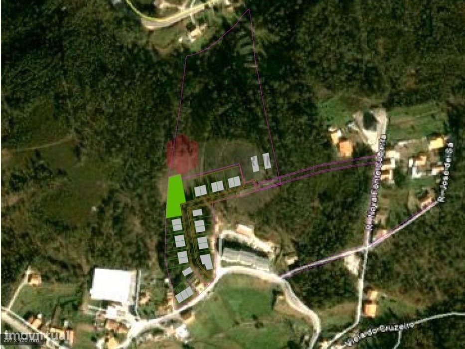 Terreno em Gondomar com 28.500m2 com 19 lotes para moradias.