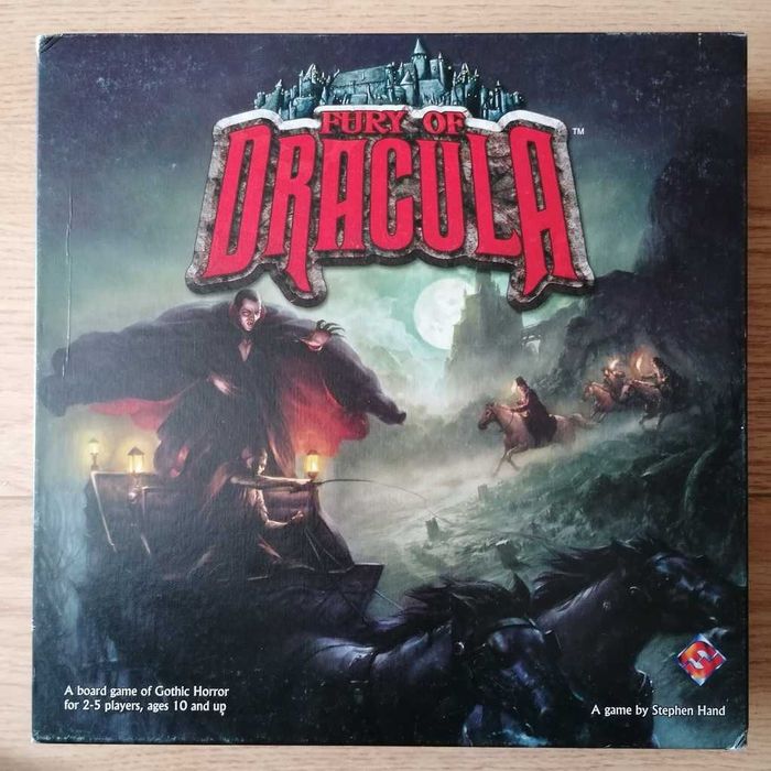 Fury of Dracula - jogo de tabuleiro