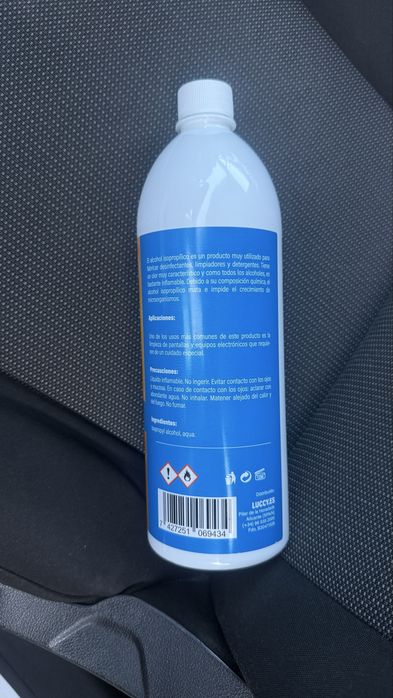 1L Álcool Isopropílico 99,9% Luccy