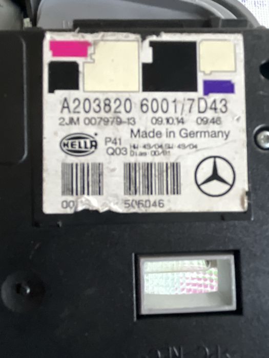 Mercedes Plafonnier A203820 6001/7D43
