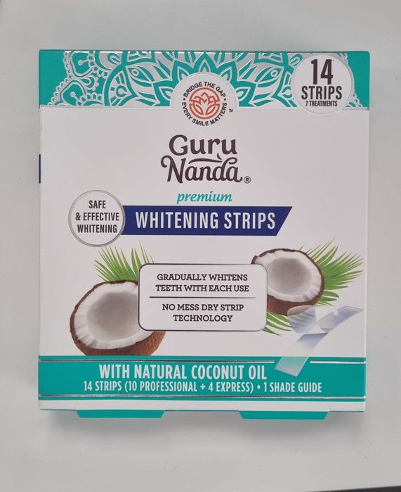 Paski wybielające do zębów GuruNanda