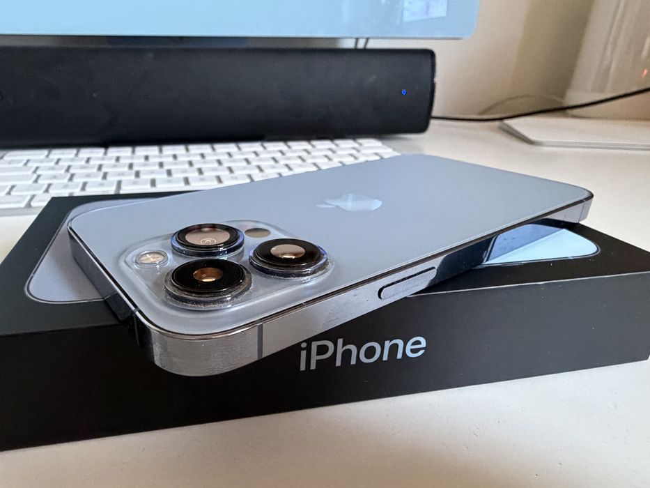 # iPhone 13 Pro 128gb Sierra Blue Idealny Bateria 100%