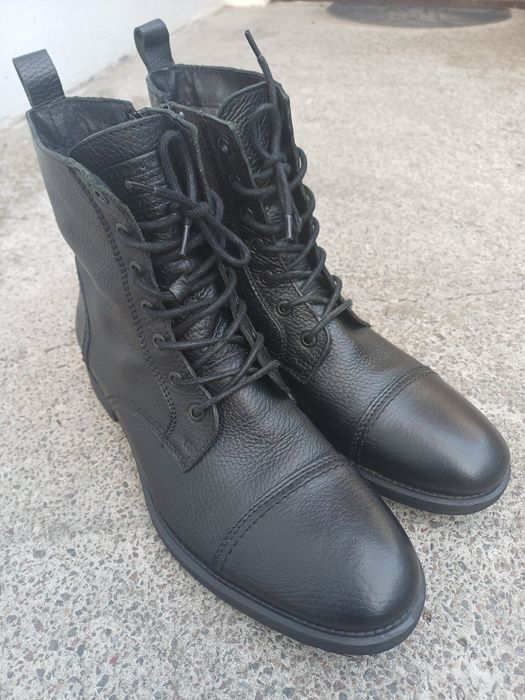 Шкіряні чоловічі черевики  Jack Jones  Premium,  43 розміру.