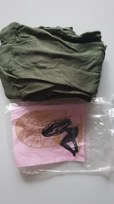 Zielone rajstopy damskie r. L