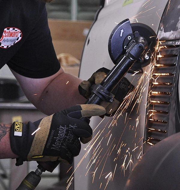 Rękawice Mechanix Material4X® FastFit® BLACK (XXL)