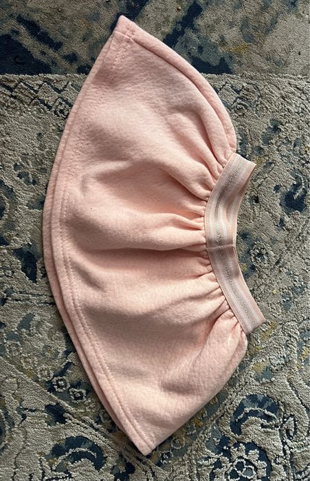 Całkowicie nowa morelowa rozkloszowana spodniczka rozm.74