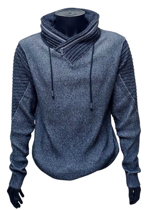 Sweter męski ze stójką z zamkiem CHAPTER, R. 2XL