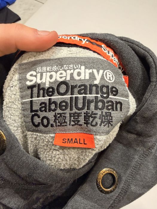 Superdry bluza dresowa roz,S/M/46,48 kangurka,z kapture