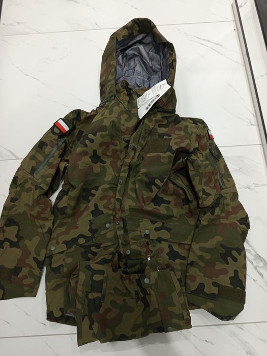 Nowa Kurtka wojskowa gore tex ze spodniami xl/r