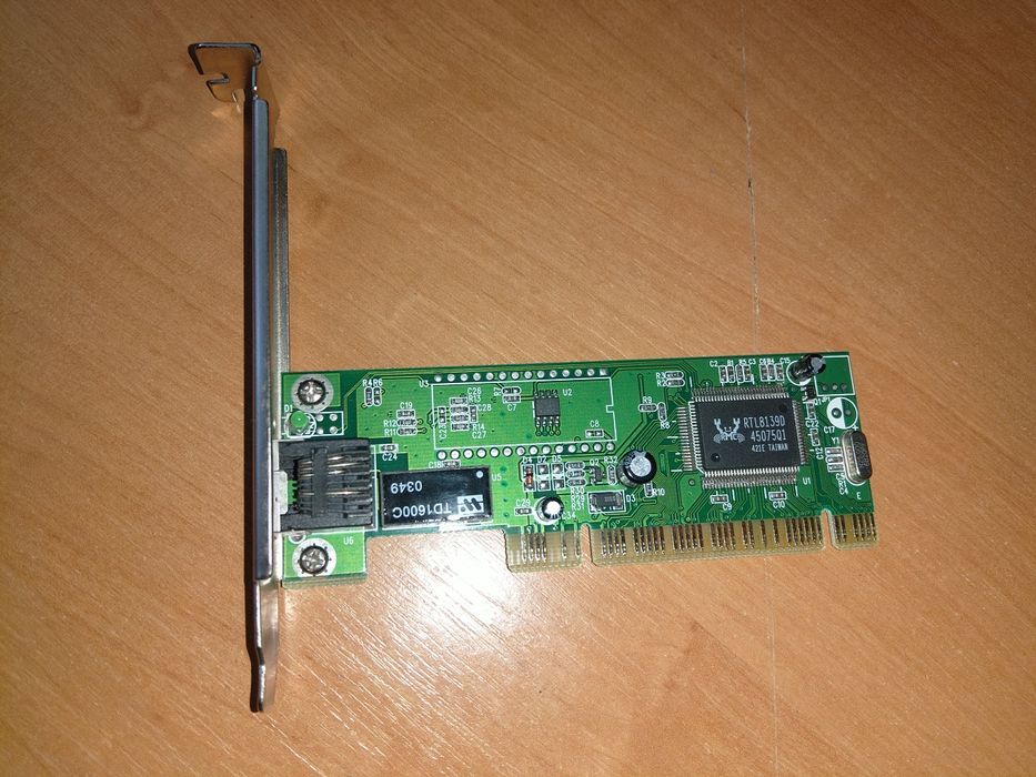 Мережева карта PCI (ethernet, сетевая) 100Mbts