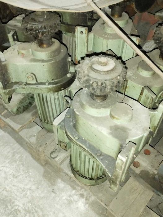 Мотор редуктор німецкий, германский, ГДР, мотор-редуктор інструм.