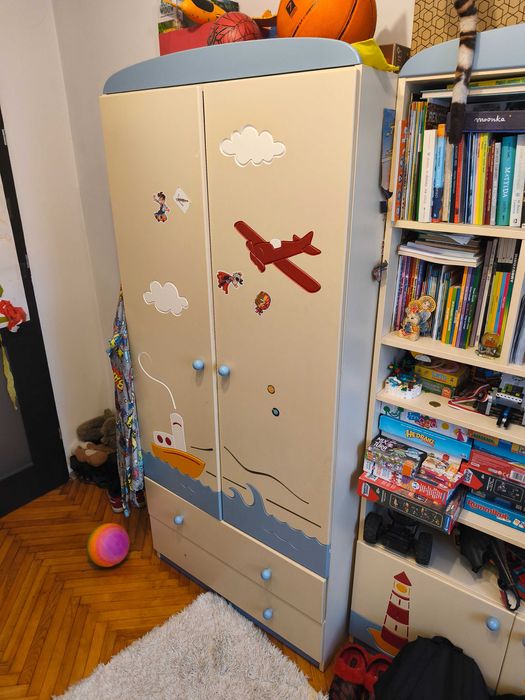 Zestaw mebli dziecięcych MEBLIK podróżnik