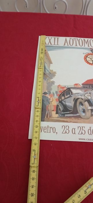 Cartaz XXII Automobilia Aveiro de 2014