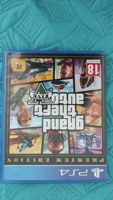 Jogo GTA V - premium edition  - PS4