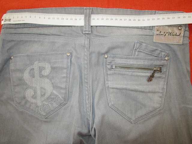 Calça ganga Andy Warhol