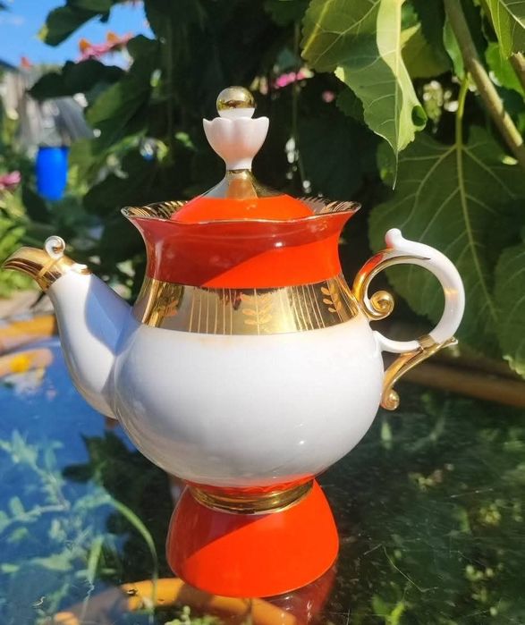 Dzbanek do herbaty ZSRR Poltawa Rszadko spotykany