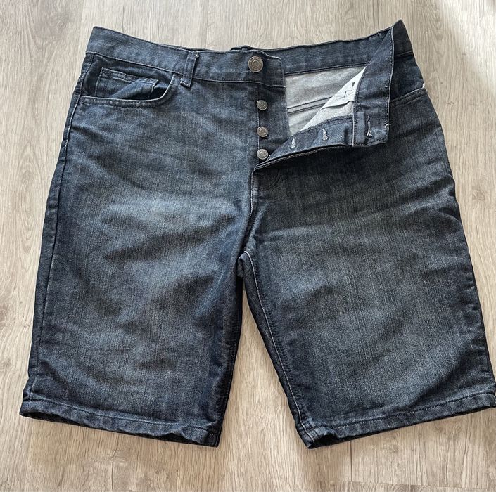 Calções de ganga (Denim Co, tamanho 44, W34)