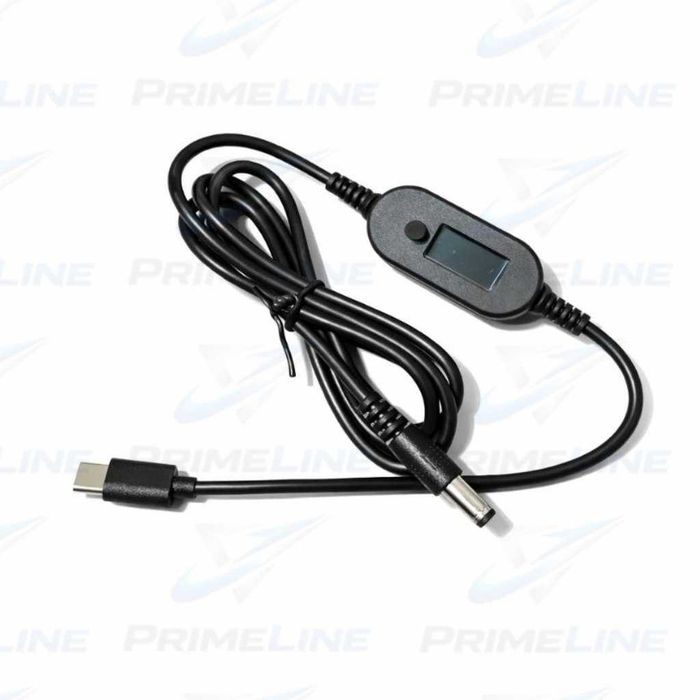 Кабель-тригер Type-C PD - DC до 140W 5V / 9V / 12V / 15V / 20V / 28V 140W з дисплеєм