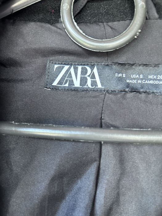 Пальто, zara чорне, 44-46 р