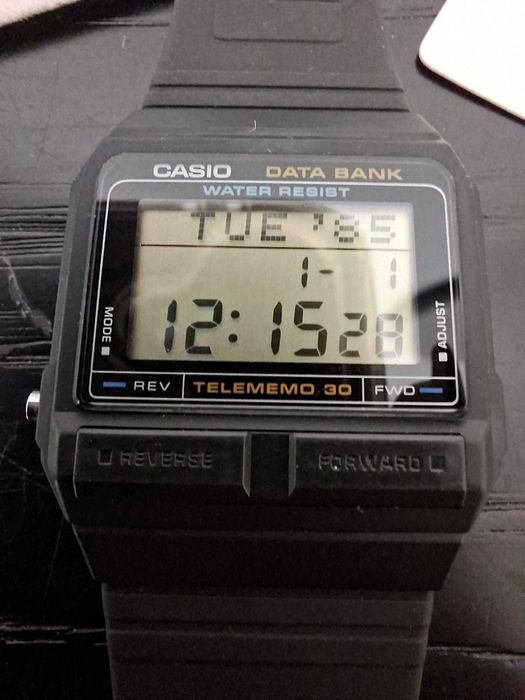Casio Data Bank DB-31 TeleMemo 30 NOS – Vintage Digital – Novo