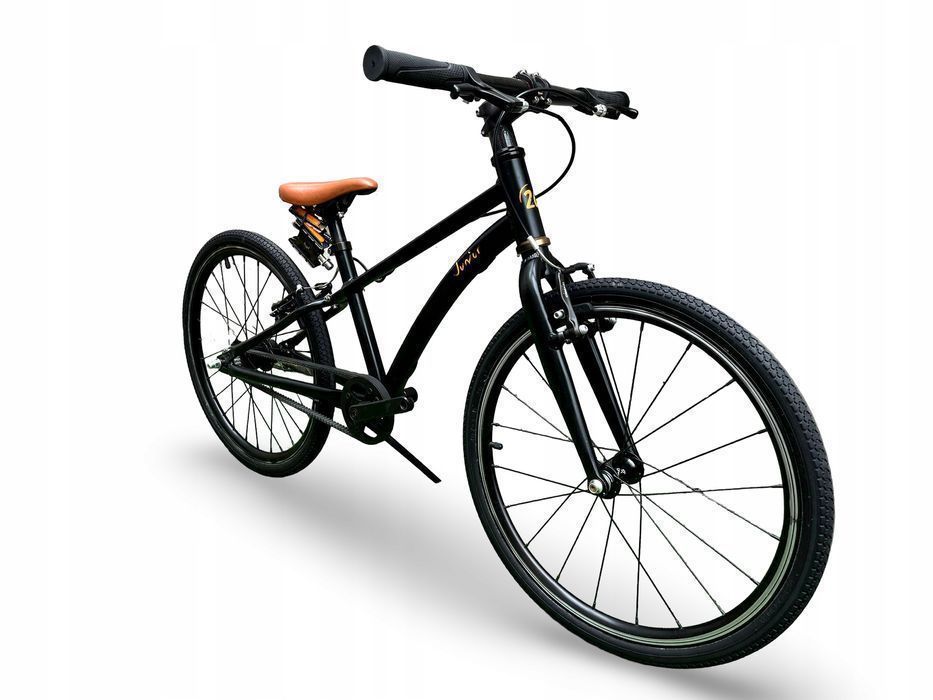 Rower Dziecięcy Junior Bikes Koła 20Cali Elementy Karbonowe Pasek