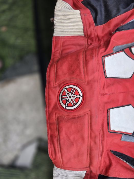 Casaca motard pele