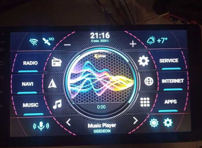Магнітола 2 din android 9 дюймів